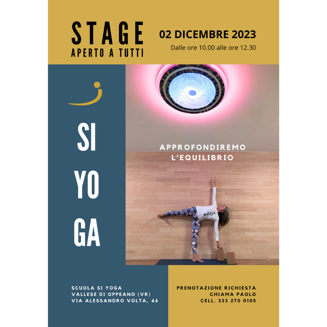 Stage Equilibrio SI YOGA - 02 dicembre 2023