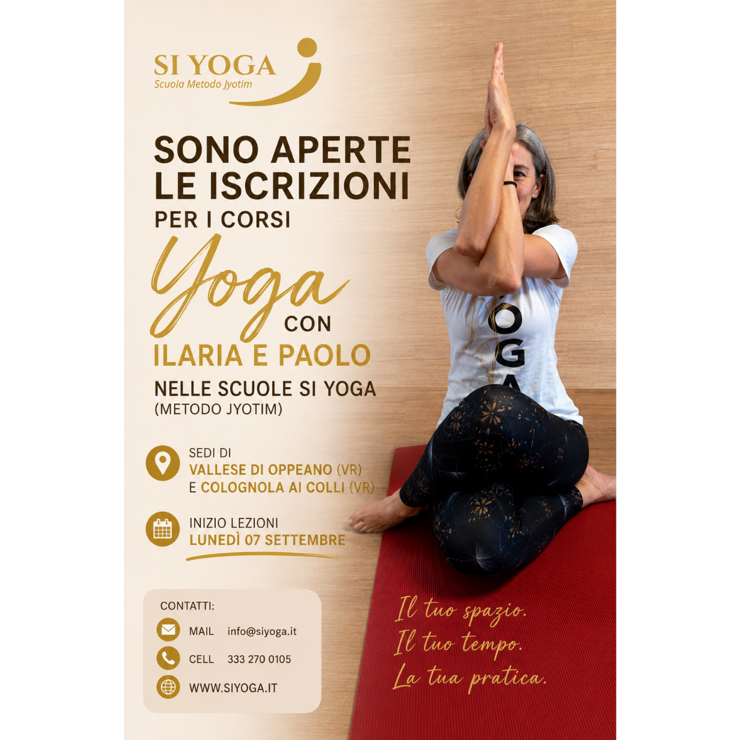 Iscrizioni aperte settembre Si Yoga 2026